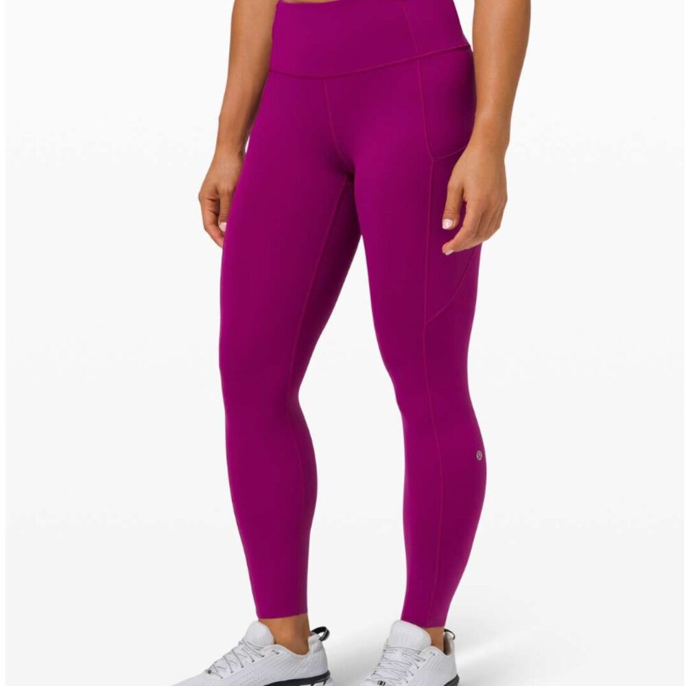 lululemon athletica High-Rise Magenta Leggings